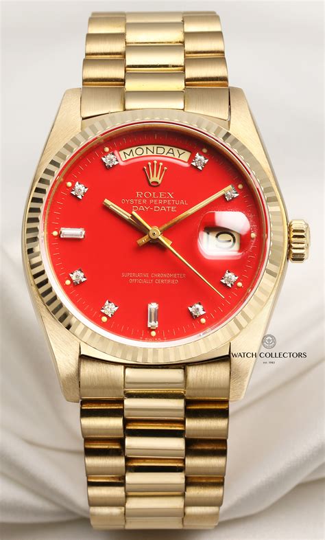 rolex datejust rolex face|rolex watch with red face.